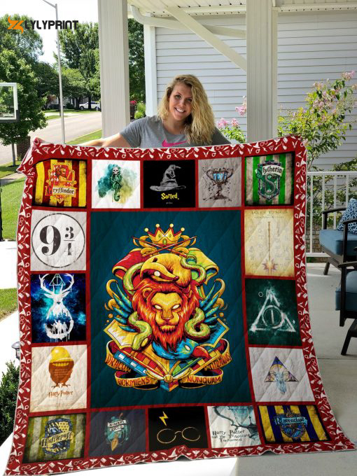 harry potter quilt blanket for fans home decor gift 2a