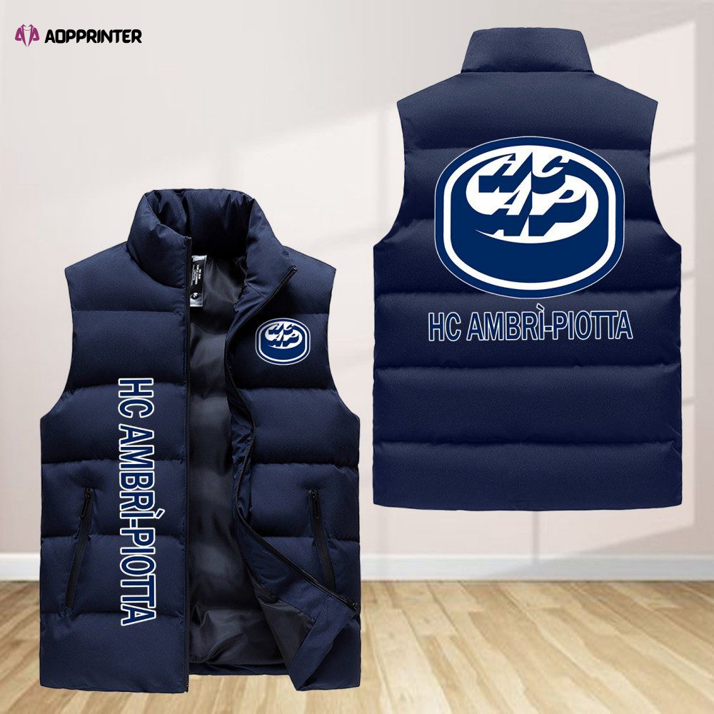 hc ambri piotta sleeveless puffer jacket custom for fans gifts