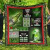 heineken quilt blanket funny gift for beer lover bzcba