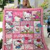 hello kitty 4 quilt blanket for fans home decor gift