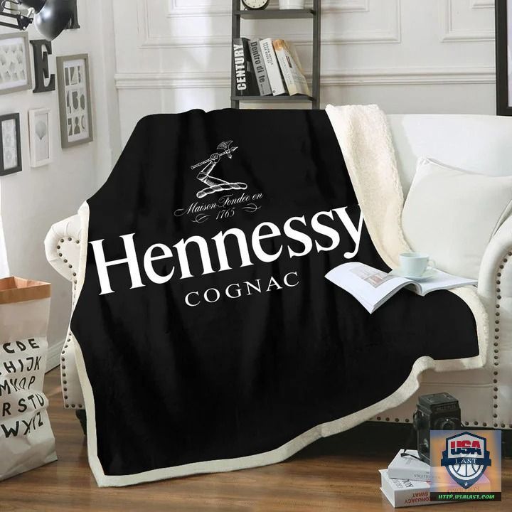 hennessy cognac soft blanket woven blanket aemmy