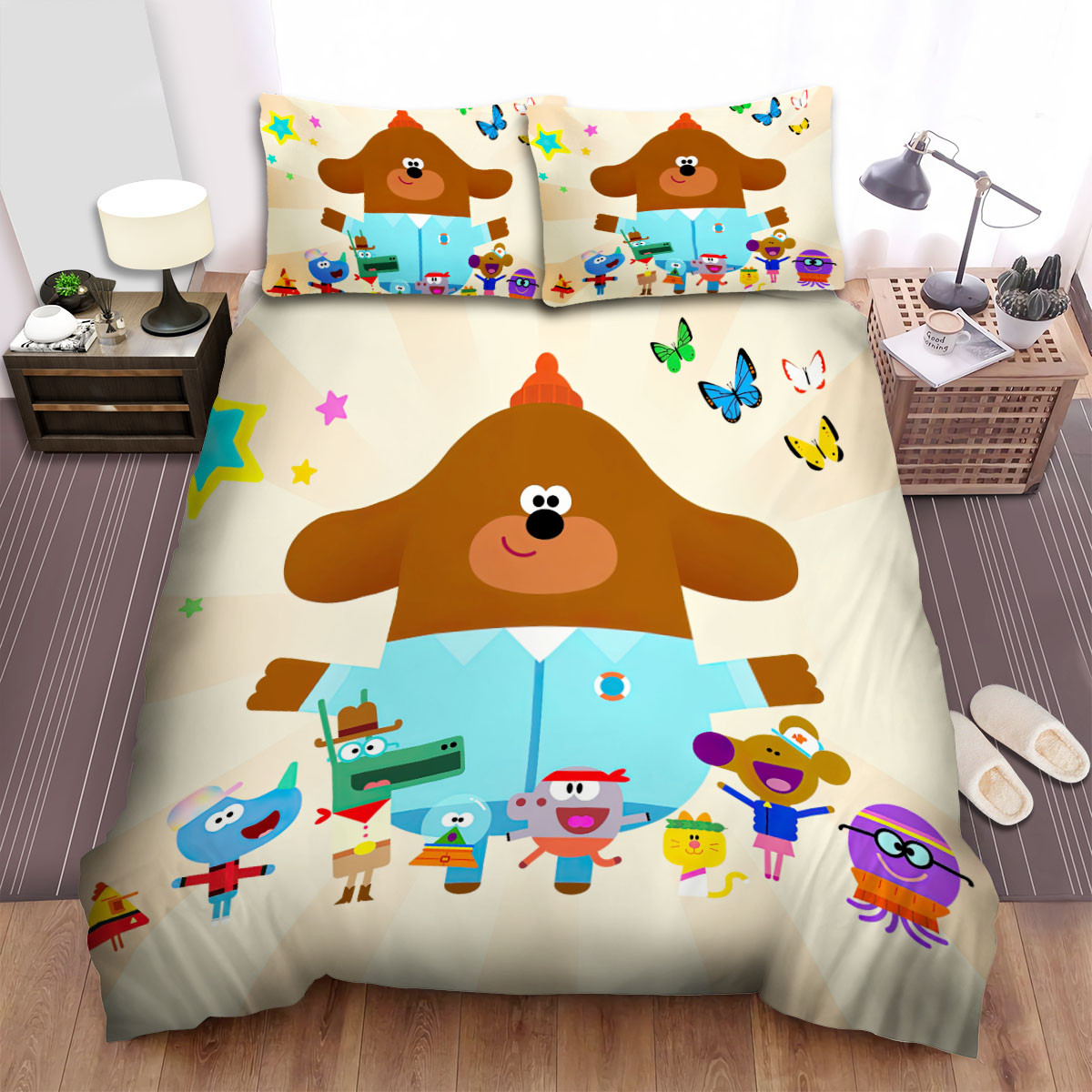 hey duggee friends costume party bed sheets spread duvet cover bedding set 19mgv