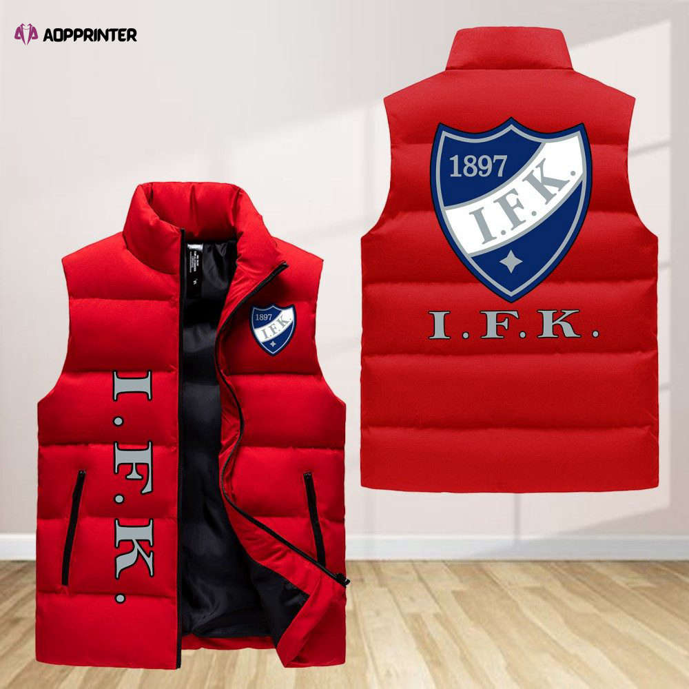 hifk sleeveless puffer jacket custom for fans gifts