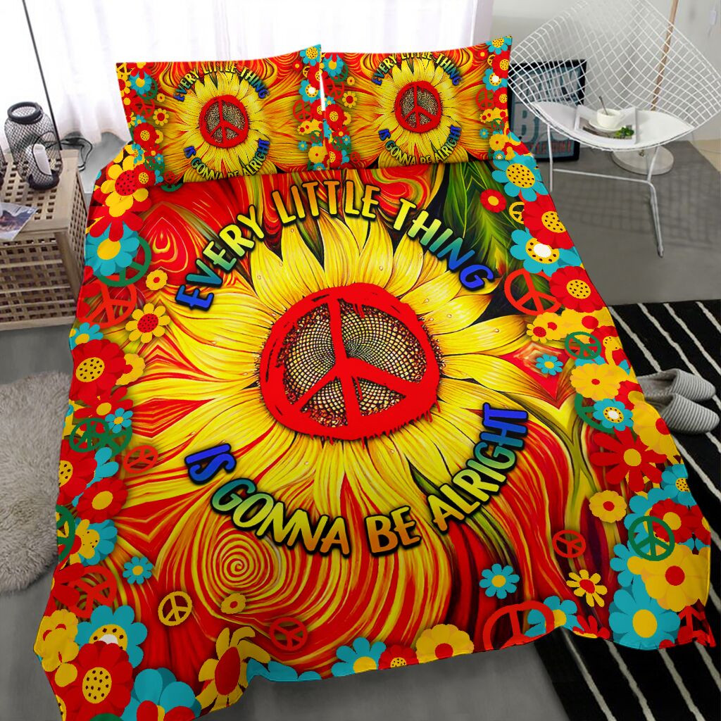 hippie sunflower duvet cover bedroom sets comfortable bedding sets ctjhm