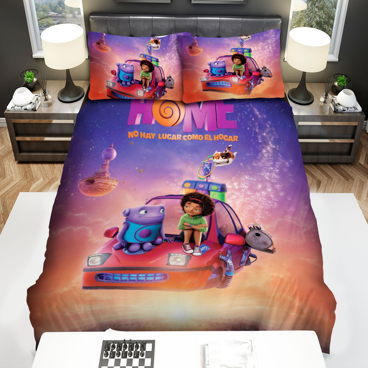 home oh and tp with the car in space bed sheets spread comforter duvet cover bedding sets h5wod