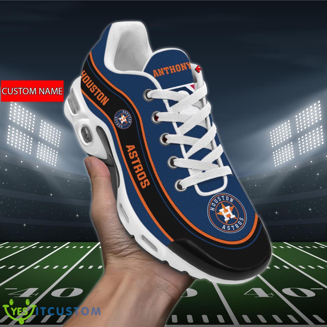 houston astros mlb air cushion sports shoes custom name for fans