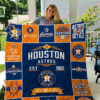 houston astros quilt blanket for fans home decor gift 1