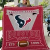 houston texans logo premium quilt 5fdl7