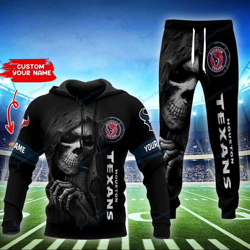 houston texans personalized hoodie and jogger set bg839 6bvjj