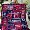 houston texans premium quilt bg48 f8l6z