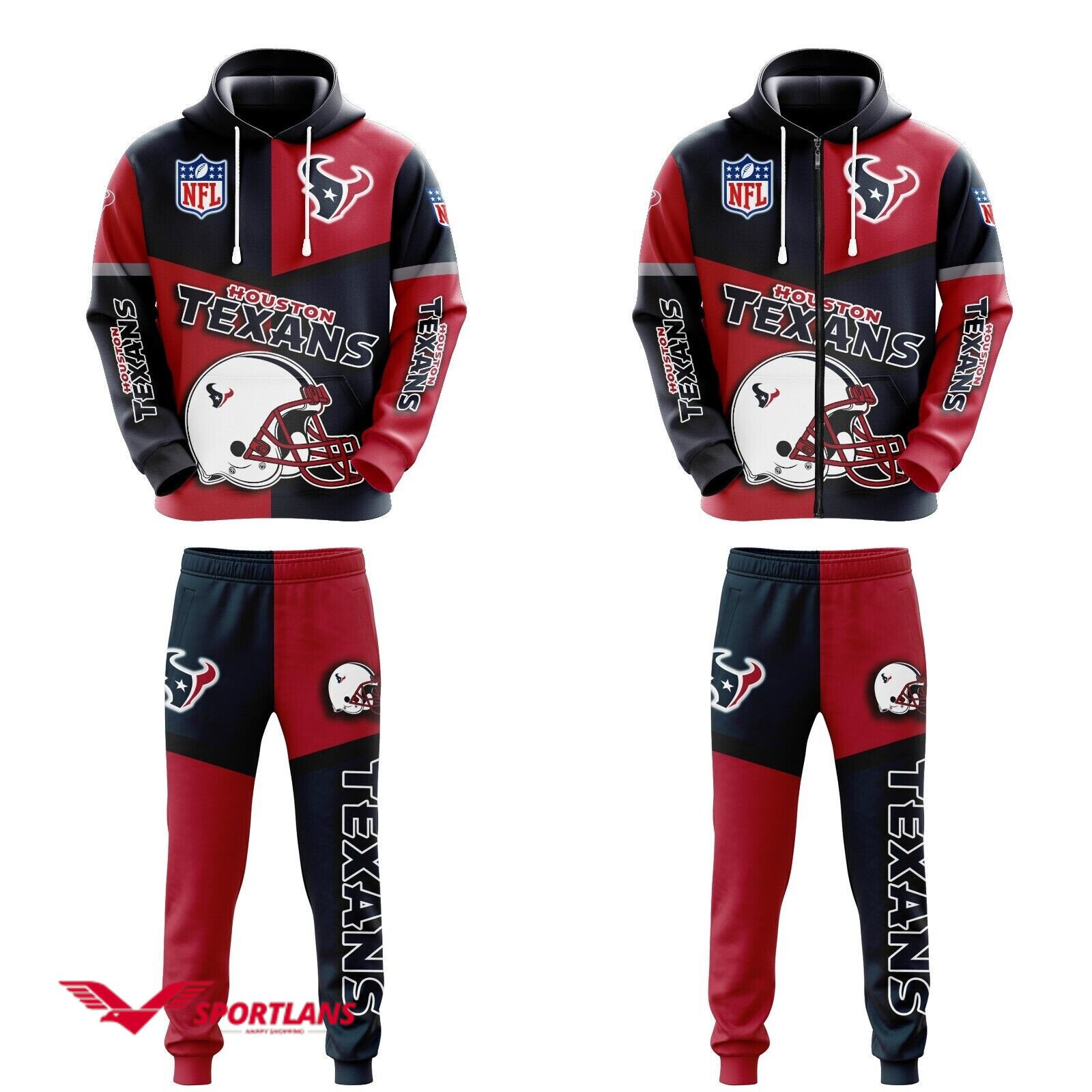 houston texans nfl personalized combo hoodie2C zip hoodie and joggers for nfl fans tmhj22011013 i5cjghgaq3