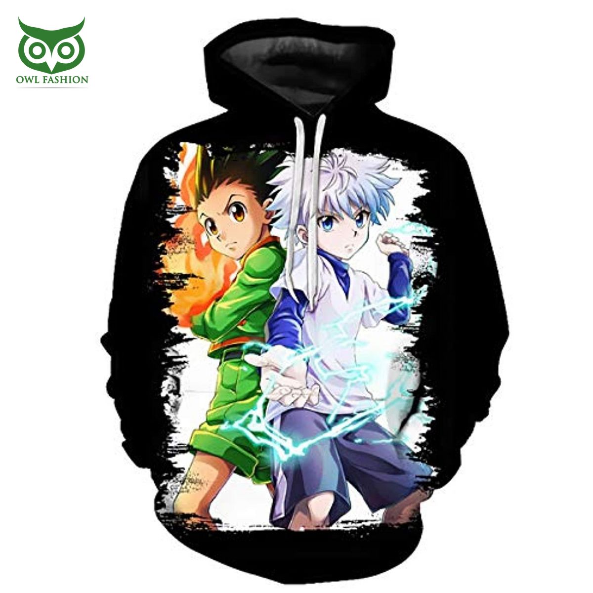 hunter x hunter gon and killua anime manga 3d hoodie 1 wOhno