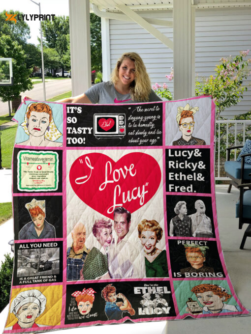 i love lucy quilt blanket 2a