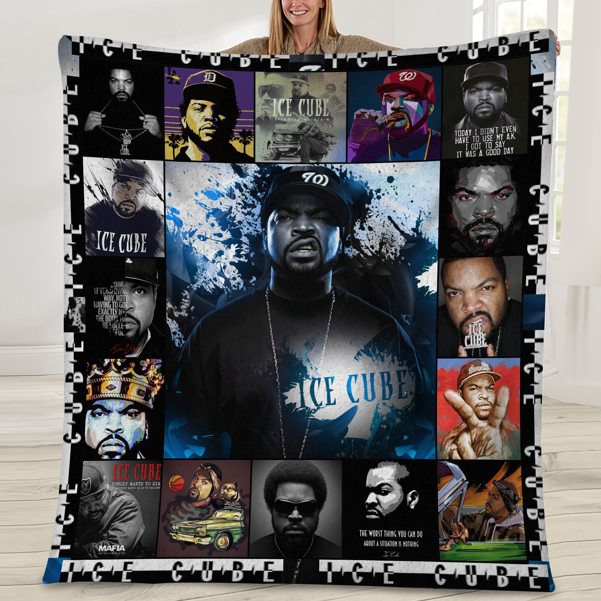 ice cube rapper blanket u5uis