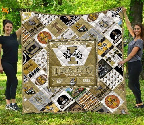 idaho vandals 1 quilt blanket for fans home decor gift 1 500x435 1