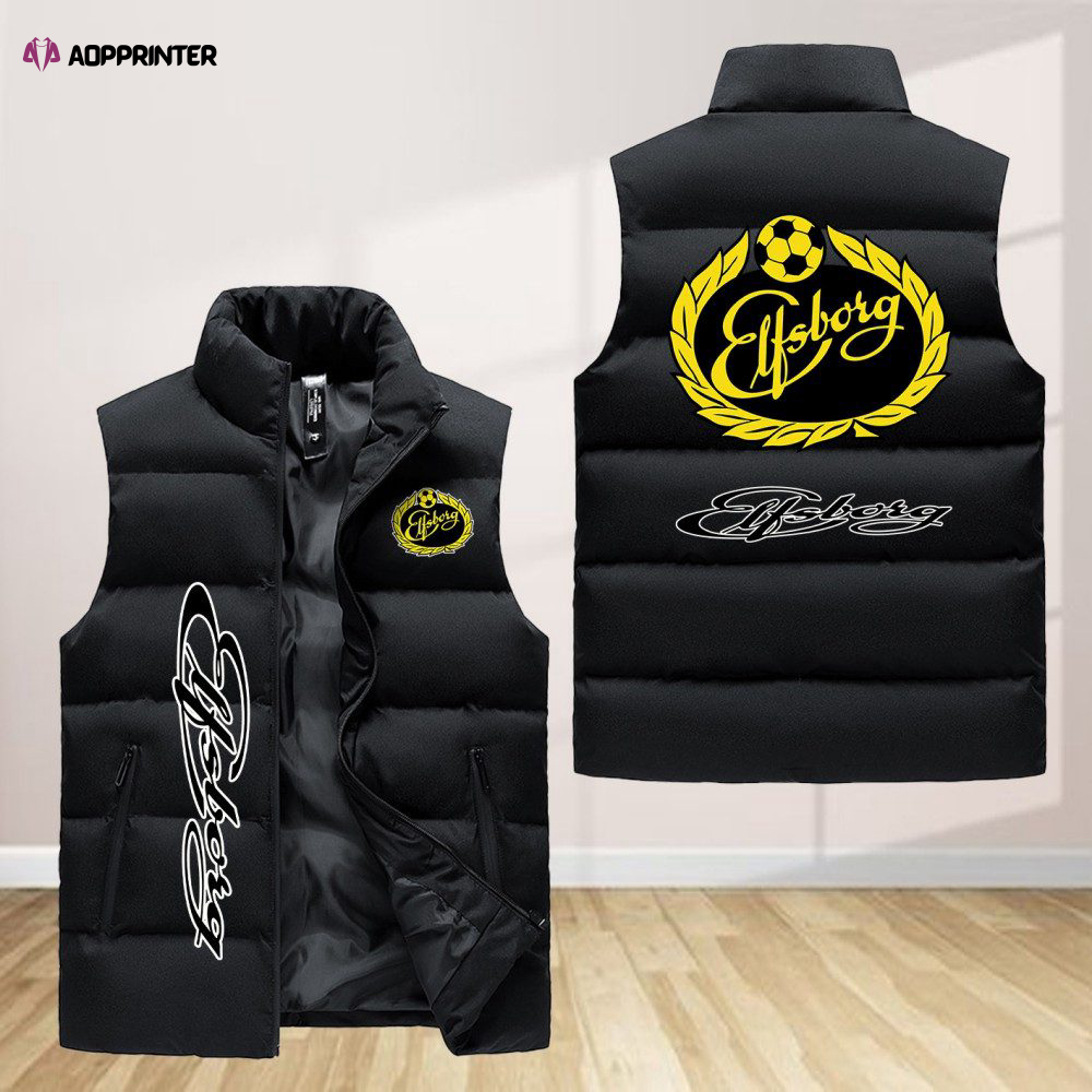 if elfsborg sleeveless puffer jacket custom for fans spj0018