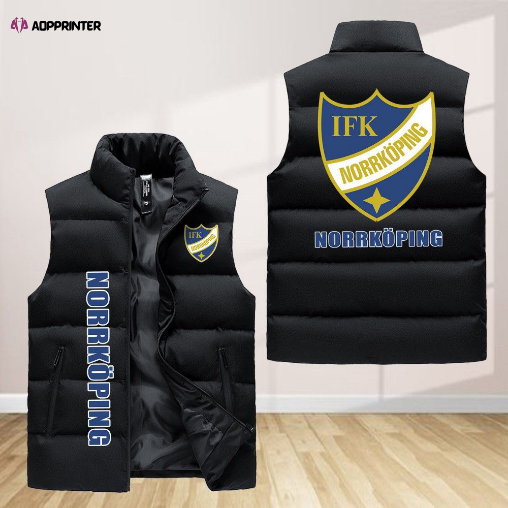 ifk norrkoping sleeveless puffer jacket custom for fans gifts