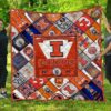 illinois fighting illini ver 1 quilt blanket unmatched quality and comfort with a trending twist for 2024 20240217085542789