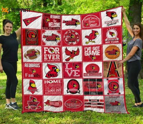 illinois state redbirds 1 quilt blanket for fans home decor gift 3 500x436 1