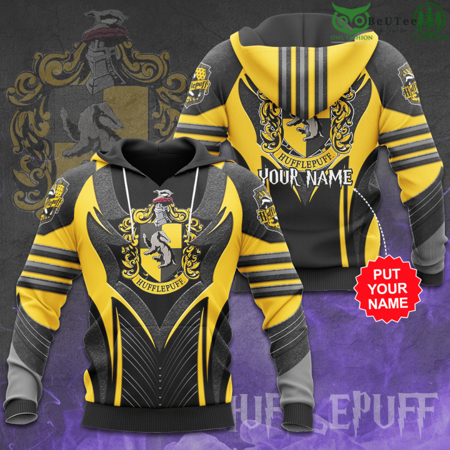 imPjJyd6 lwjFJUlF 48 Harry Potter Wizard School Hufflepuff Personalized 3D Hoodie