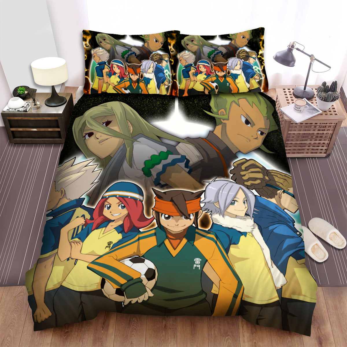 inazuma eleven group picture duvet cover bedroom sets comfortable bedding sets ln2ls