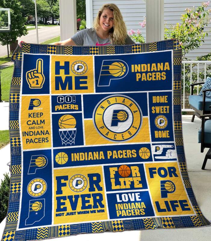 indiana pacers quilt blanket th0207 0