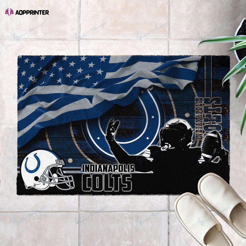 indianapolis colts doormat best gift for home decor