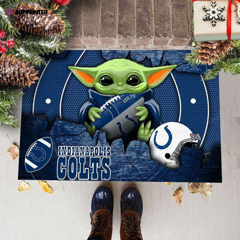 indianapolis colts doormat best gift for home decor 1 1