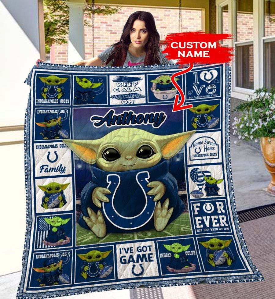 indianapolis colts personalized premium quilt bg16 ufesg