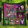 invader zim quilt blanket funny gift idea ekgsw