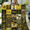 iowa hawkeyes 4 quilt blanket for fans home decor gift