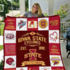 iowa state cyclones 1 quilt blanket for fans home decor gift