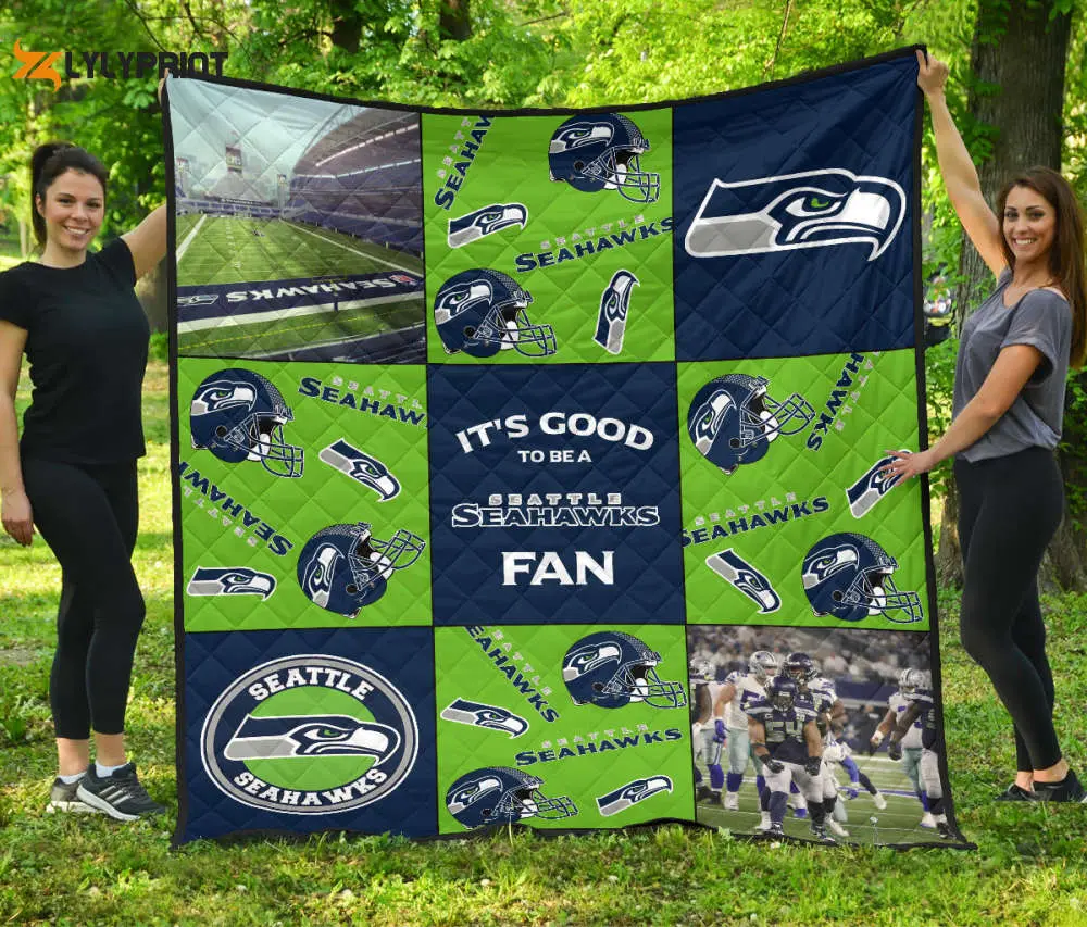 its good to be a seattle seahawks fan 3d full printing quilt home decor 2024 gifts 3567