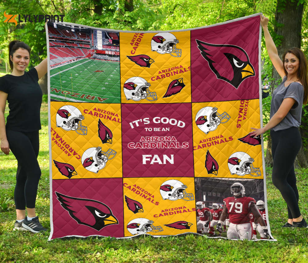 its good to be an arizona cardinals fan 3d full printing quilt home decor 2024 gifts 9248