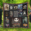 jack and sally the nightmare before christmas premium quilt blanket cartoon home decor custom for fans lrwbz