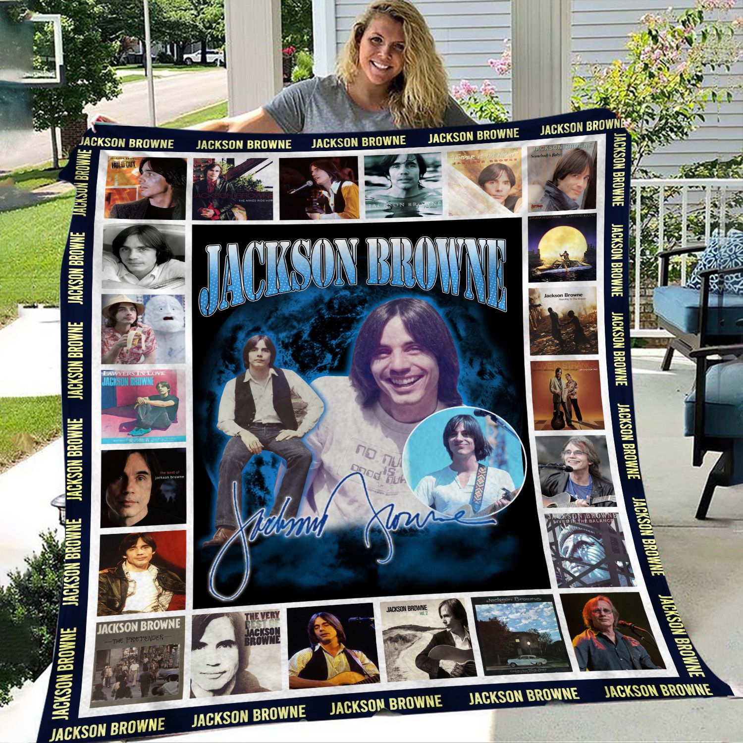 jackson browne signature blanket bcsey