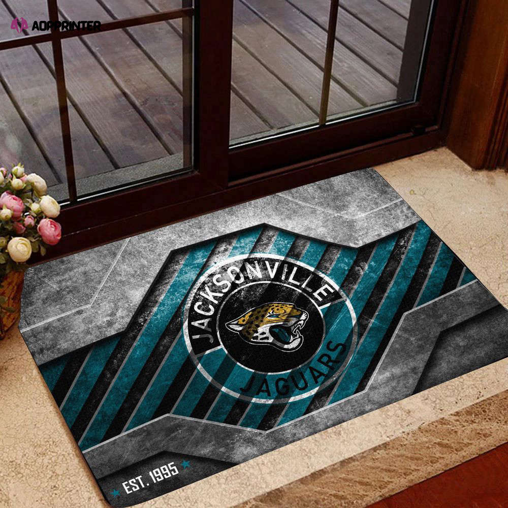 jacksonville jaguars doormat best gift for home decor 1 3