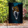 jacksonville jaguars emblem metal double sided printing garden flag home decor gifts