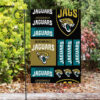 jacksonville jaguars emblem v11 double sided printing garden flag home decor gifts