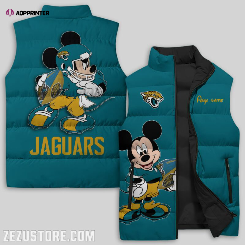 jacksonville jaguars nfl sleeveless puffer jacket custom for fans gifts 30