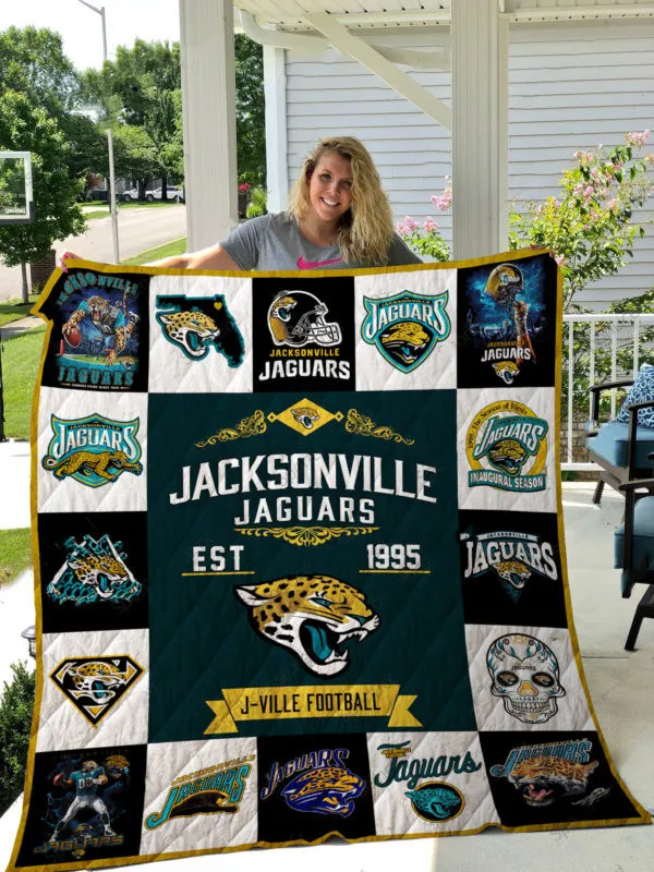 jacksonville jaguars premium quilt bg102 hwqou