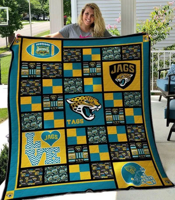 jacksonville jaguars premium quilt bg72 fu1k5