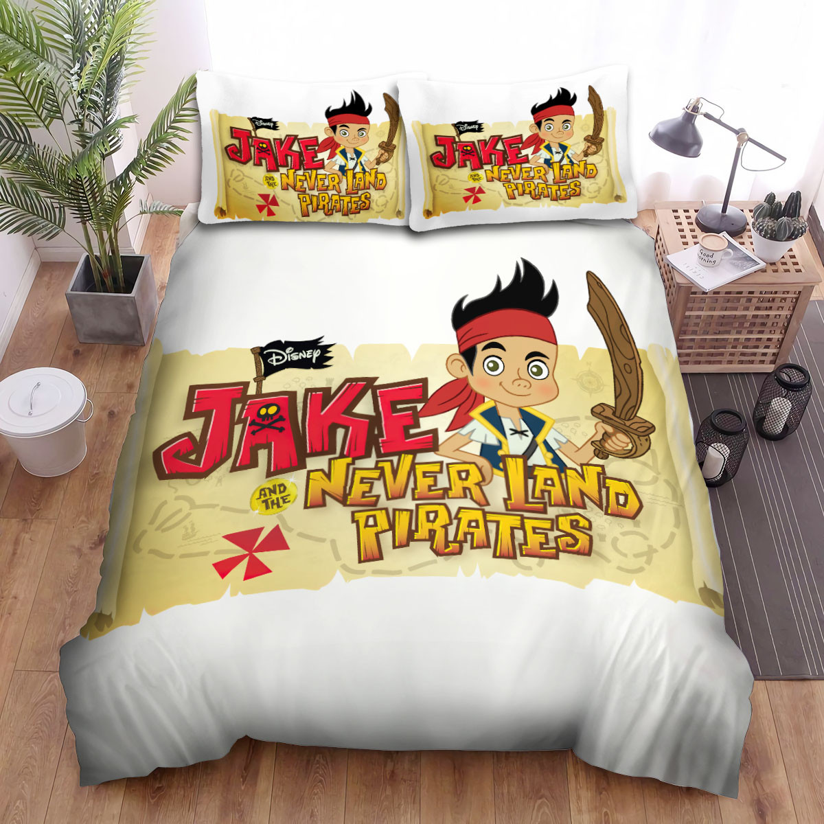 jake and the never land pirates logo bed sheets spread duvet cover bedding sets 8r4mp