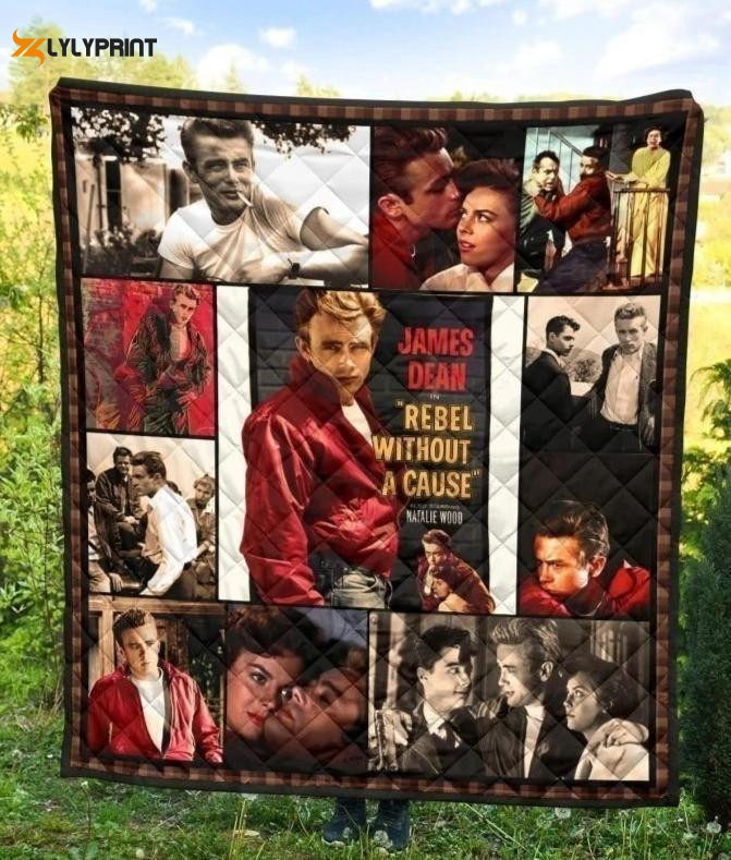 james dean rebel without a cause 1955 movies quilt blanket gift for fan quilt blanket