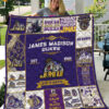 james madison dukes quilt blanket for fans home decor gift