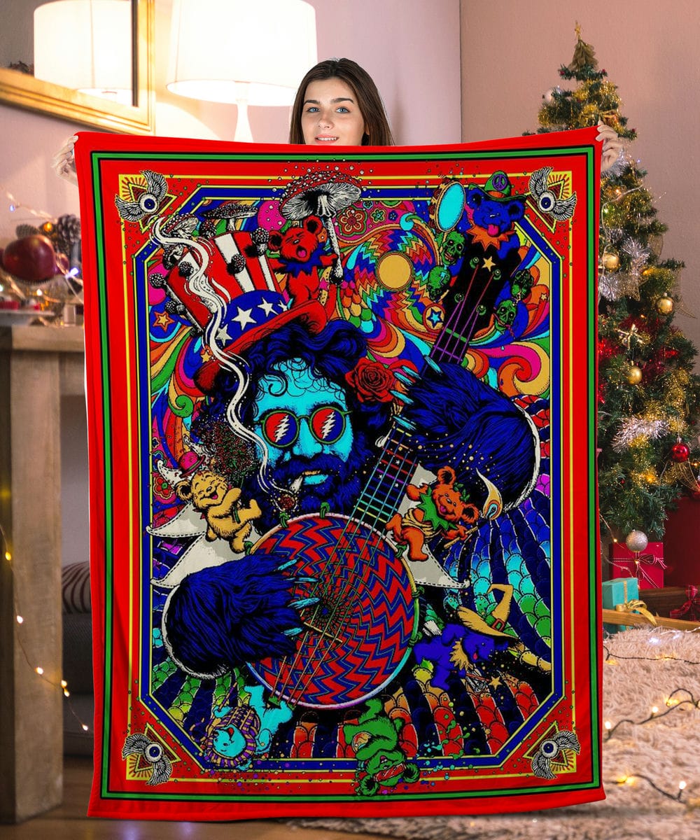 jerry garcia grateful dead grateful dead blanket rrq9f