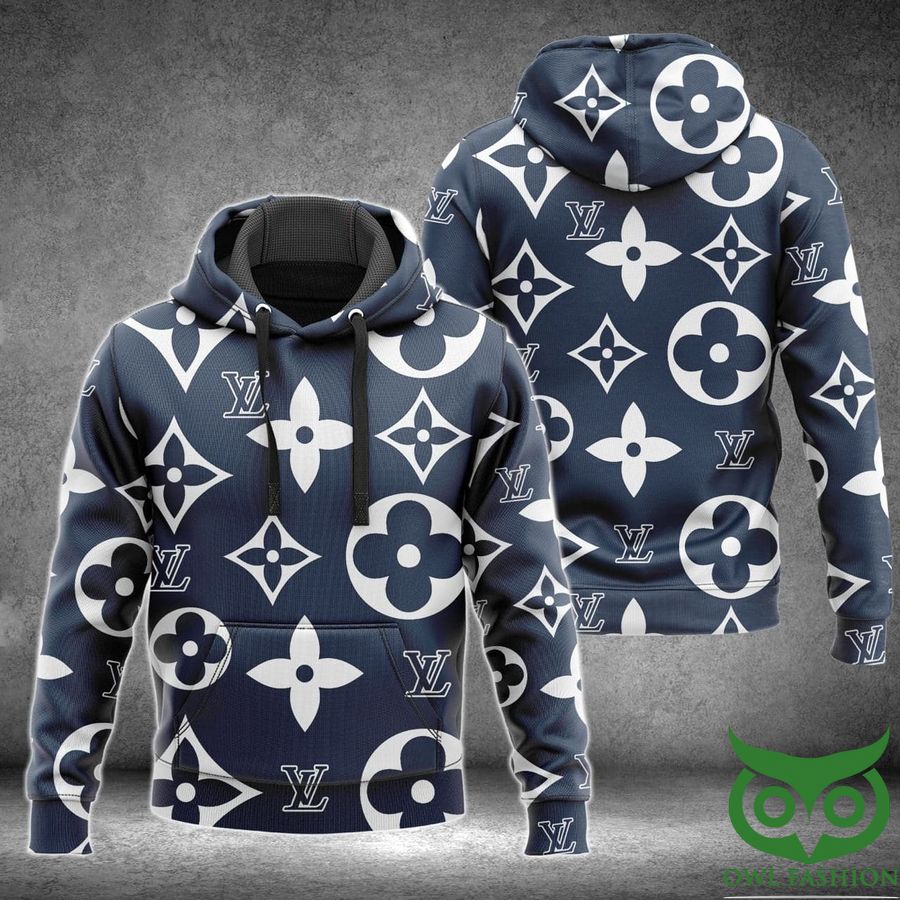 jjNpVvqa 33 Luxury Louis Vuitton with Monogram Denim Pattern Hoodie and Pants