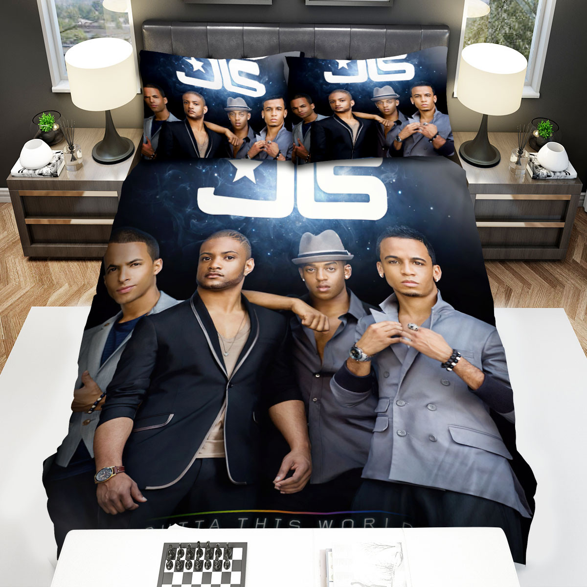 jls band outta this world bed sheets spread comforter duvet cover bedding sets p8uqk