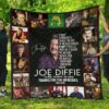 joe diffie quilt blanket fan gift thank you for your memories lwhdd