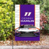 joe gibbs racing denny hamlin1 double sided printing garden flag home decor gifts